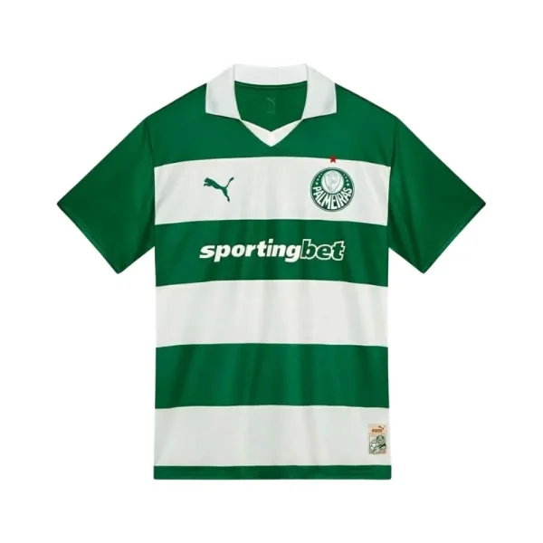 Palmeiras verde/branco - Listrada